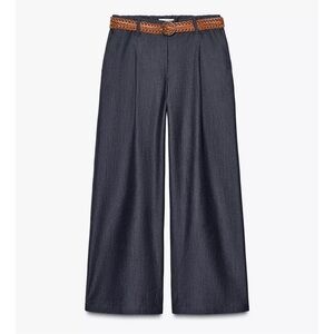 ZARA BLOGGERS FAV WIDE LEG  BELTED PANT